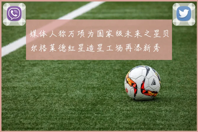 媒体人称万项为国家级未来之星贝尔格莱德红星造星工场再添新秀